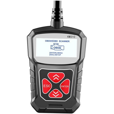 Tester per auto KW310 nero