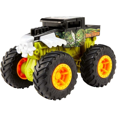 Monster Trucks Bush Up Funzione Ripristino Giocattolo Bambini 10 Ass. - Hot Wheels