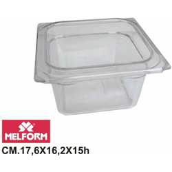 Vaschetta Diamond Gn 1/6 H.15 Cm.17,6X16,2 características