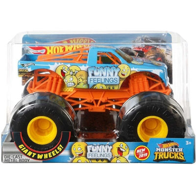 Monster Truck Funny Feelings Macchina Giocattolo Bambini in Metallo - Hot Wheels