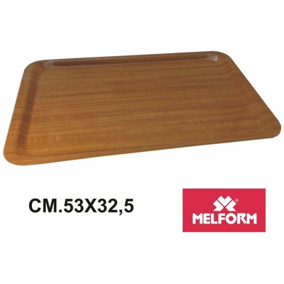 Vassoio Gold Teak 153 Cm.53X32,5
