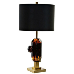 Lampada da Tavolo Metallo Stoffa Geam Chic (35 x 35 x 70 cm) - Dekodonia características