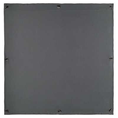 Relaxdays - Tenda Oscurante con Ventose, 100 x 100 cm, Protezione dal Sole, Termica, Finestre Abbaino, Portatile, Grigio