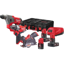 Kit Power Pack Milwaukee M12 FPP3R-6423P precio