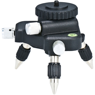 Staffa per livella laser staffa per misuratore di linea laser strumento di calibrazione orizzontale e verticale calibrazione automatica base rotante
