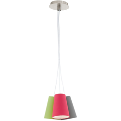 Etc-shop - Lusso lampada a sospensione soggiorno dimmer illuminazione rossa telecomando in serie incl. RGB lampade a LED características