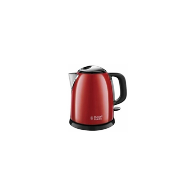 Russel Hobbs, Bollitore Elettrico, 1LT Rosso, 2400W