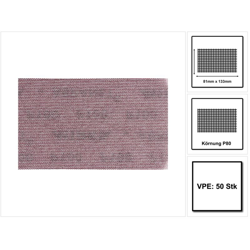Mirka ABRANET Disco abrasivo Grip 81x133mm / P80 - 50 pezzi ( 5417805080 ) características