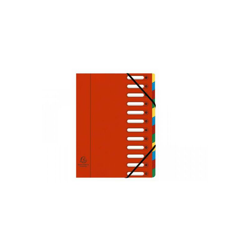 55125E cartella A4 Multicolore, Rosso - Exacompta características