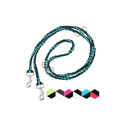 intrecciato guinzaglio in Paracord Guinzaglio di alta qualitÃ | | 2Â meter di lunghezza, 4Â posizioni di regolazione | reflektierend, estremamente