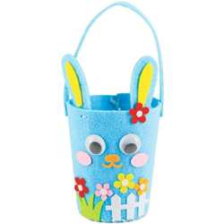 Easter Bunny Bags, Easter Egg Hunt Bags Easter Tote Bag with Chick and Bunny Rabbit Bunny Forniture per feste pasquali Sacchetto di caramelle precio