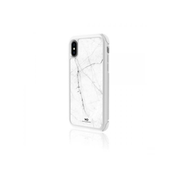 Hama Tough Marble custodia per cellulare 14,7 cm (5.8') Cover Nero, Bianco en oferta
