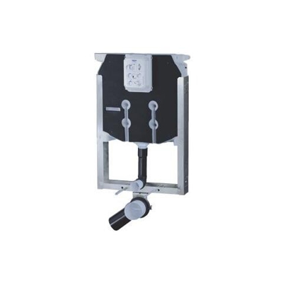 Modulo Wc Sospeso Con Cassetta Serie Uniset Art. 38729000 - Cromo A Magazzino