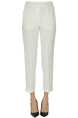 Crepè trousers