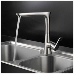 In Stile Contemporaneo Rubinetto Della Cucina (con Finitura Cromata) Con Maniglia características