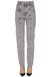 High rise jeans características