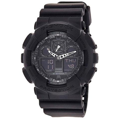 G-shock Ga 100-1a1 Serie Militare In Orologio Da Uomo Nero