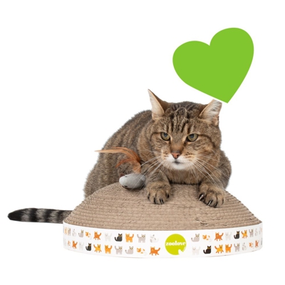 zoolove Graffiatoio Cupola - Ø 31 x H 11 cm