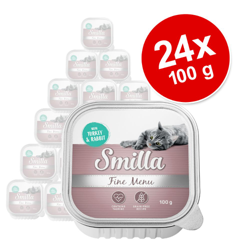 Smilla Fine Menù 24 x 100 g - Salmone & Gamberetti precio