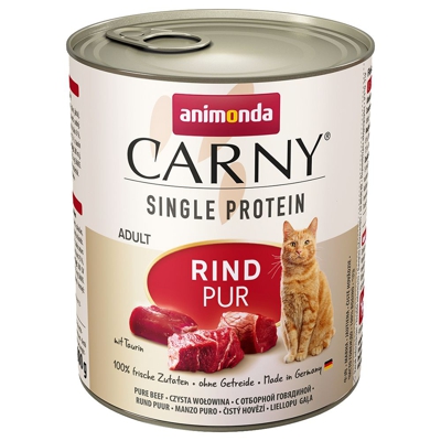 Animonda Carny Single Protein Adult 6 x 800 g - Manzo puro
