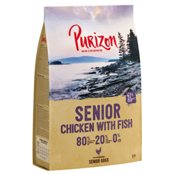 Purizon Senior Pollo con pesce - senza cereali - 4 kg características