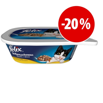 Prezzo speciale! 24 x 200 g Felix Bocconcini in Salsa - Pollo