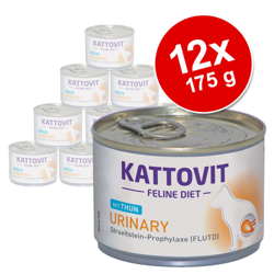 Kattovit Urinary Calcoli Struvite 12 x 185 g - 6 x Pollo & 6 x Vitello características