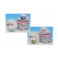 Tazza Caffe' con Piattino 2 Pezzi Pretty en oferta