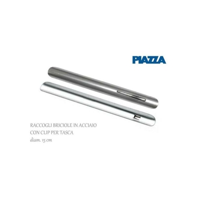 490108 Raccogli Briciole Alluminio - Piazza