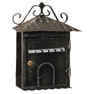 Cassetta Post.Acciaio Rustica