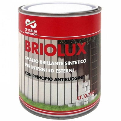 6 PZ Di SMALTO BRIOLUX LT.0,375 BIANCO 000