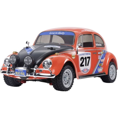 MF-01X VW Beetle Rallye Brushed 1:10 Automodello Elettrica Auto stradale 4WD In kit da costruire - Tamiya