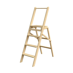 Scala WOODY PLUS 4 Gradini In Legno Di Faggio Con Spessori Maggiorati Portata 120 Kg características