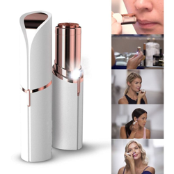 Takestop - MINI DEPILATORE rossetto COMPATTO EPILATORE ELETTRICO LUCE VISO DONNA PORTATILE DEPILAZIONE SILK PRECISIONE BAFFO colore casuale en oferta