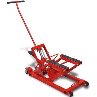 Martinetto Idraulico per Motociclette/ATV 680 kg Rosso - Youthup
