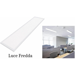 Plafoniera led 120x30cm bianca moderna luce fredda 48w pannello led con staffa precio