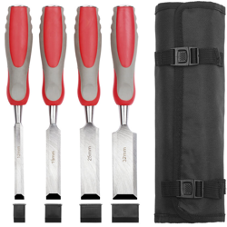 Scalpello per la lavorazione del legno 5 pezzi manico antiscivolo 4 pezzi scalpello per la lavorazione del legno Mugongzhaozi scalpello per legno precio