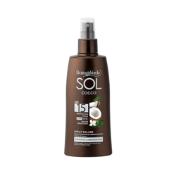 SOL Cocco - Spray solar - intensifica el bronceado - con acelerador del bronceado y leche de Coco (200 ml) - resistente al agua - protección media SPF en oferta