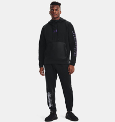 Felpa con cappuccio UA Summit Knit da uomo en oferta
