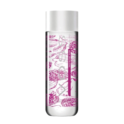 Voss Raspberry Rose Sparkling Water PET Bottle