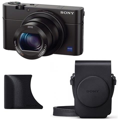 Dsc-Rx100 Compact Iii Nero + Impugnatura + Caso Agr2B Rxg