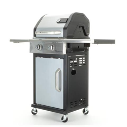 12901 Grill Gas 8000W Nero, Acciaio inossidabile barbecue e bistecchiera en oferta