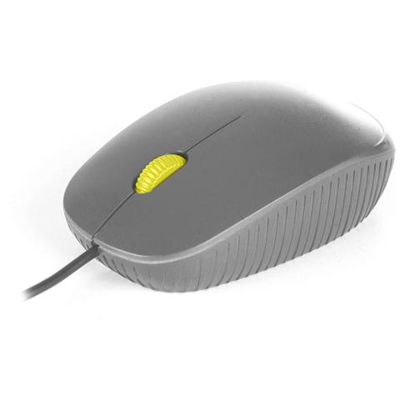 Mouse Ottico Usb 1000dpi 3 Tasti Grigio