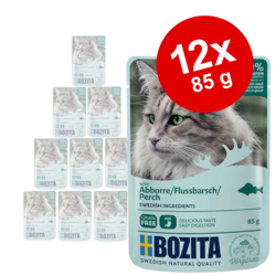 Bozita Bocconcini in gelatina Buste 12 x 85 g - Mix Carne (4 varianti) características