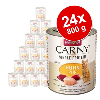 Animonda Carny Single Protein Adult 24 x 800 g - Tacchino puro