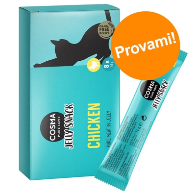 Prezzo prova! 8 x 14 g Cosma Jelly Snack  - Tonno