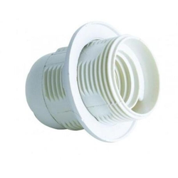 Portalampada LED E27 con Paralume Colore Bianco precio