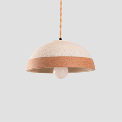 Lampada da soffitto in porcellana Eilys Bianco Porcellane - Sklum en oferta