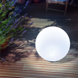 Sfera solare luminosa da 30 cm con colore della luce regolabile. Lampada solare da giardino, esotec 102610 en oferta