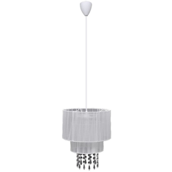 Lampada di soffitto pendente, Lampadario di cristallo bianco en oferta